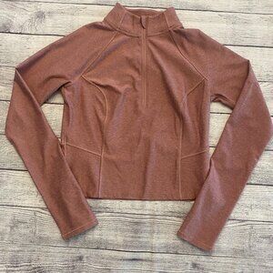 Old Navy Active Cropped 1/4 Zip LS Jacket Activewear XS